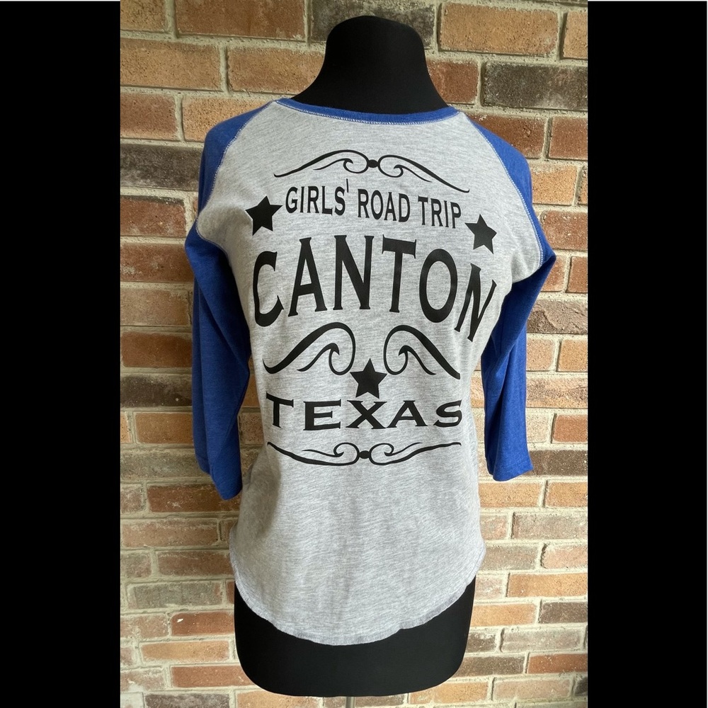 Girl's Road Trip Canton, Texas Tee Shirt M- New